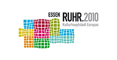 Logo der Stadt Essen RUHR.2010, Kulturhauptstadt Europas.